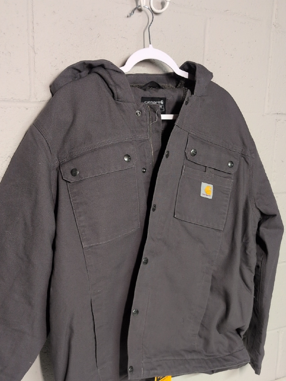NWT Carhartt Bartlett Duck Jacket Men’s Large | Relaxed Workwear Utility Coat - Picture 16 of 16